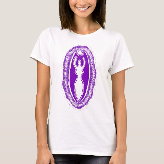 Venus Goddess Yoni T-Shirt (Vorderseite)