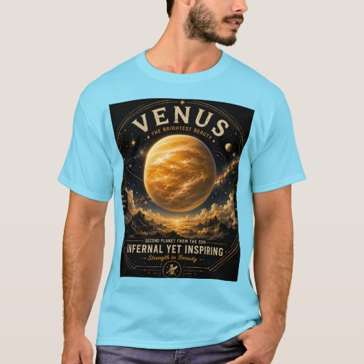 Venus Goldene Majestät. T-Shirt (Vorderseite)