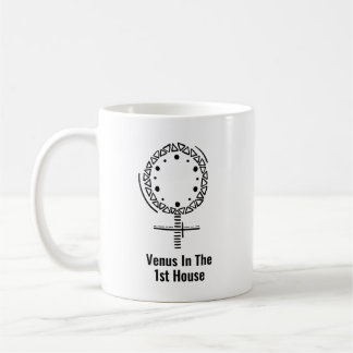 Venus im 1. Haus Astrologie Präsenz Kaffeetasse