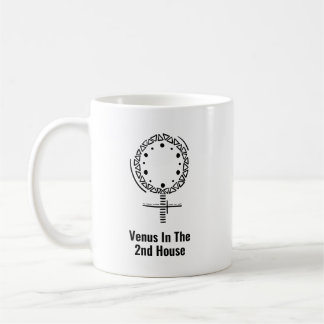 Venus im 2. Haus Astrologie Selbstwert Kaffeetasse