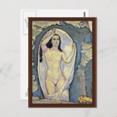 Venus im Grotto von Moser Koloman (beste Qualität Postkarte (Vorne/Hinten)