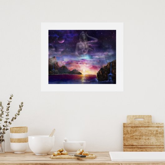 Venus in Scorpio Poster (Küche)