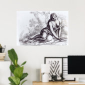 Venus in the Borghese Gardens, c.1653 Poster (Heimbüro)