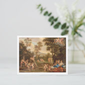 Venus in vulkanischer Schmiede, 18. Jahrhundert Postkarte (Stehend Vorderseite)