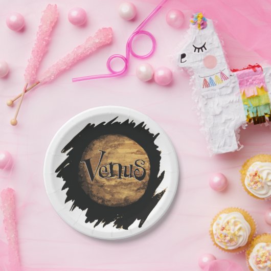 Venus Ink Drawing Pappteller (Party)