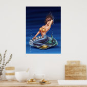 "Venus is back" Leinwand Art Poster (Küche)