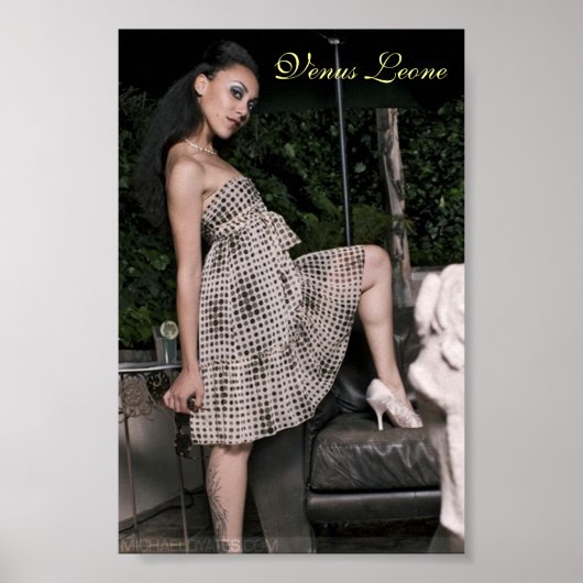 VENUS LEONE Poster (Vorne)