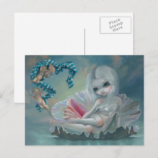 "Venus mit Cherubs" Postkarte (Vorne/Hinten)