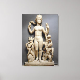 Venus mit putti, einem Triton und einem Delphin, Leinwanddruck