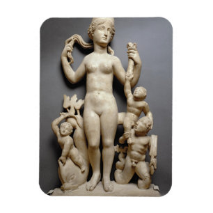 Venus mit putti, einem Triton und einem Delphin, Magnet