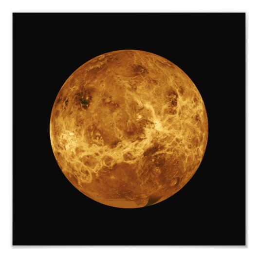 Venus NASA Planet Fotodruck (Vorne)