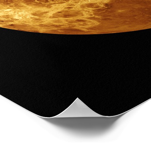 Venus NASA Planet Poster (Ecke)