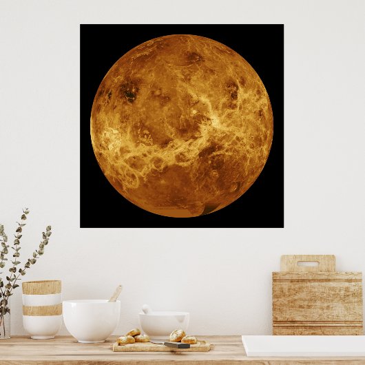 Venus - Oberfläche Poster (Küche)