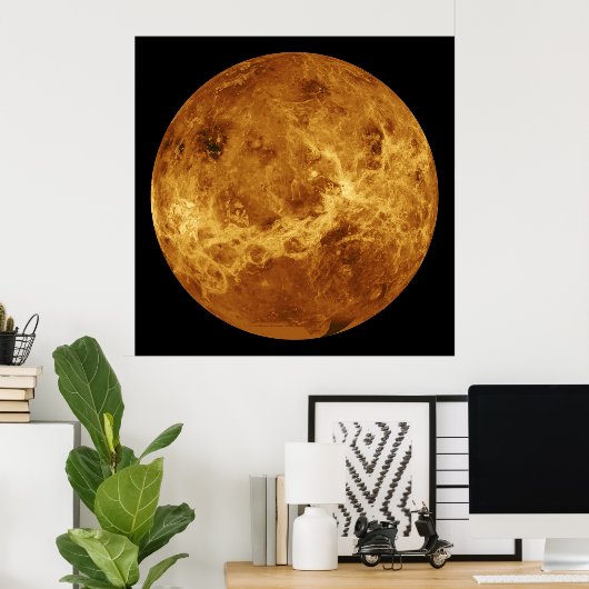 Venus - Oberfläche Poster (Heimbüro)
