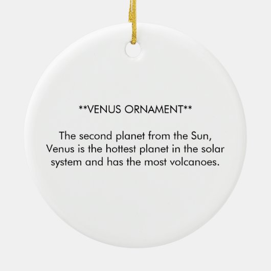 VENUS ORNAMENT (Hinten)