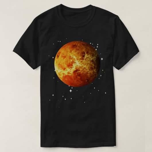 Venus Planet Solar System Astronomer Astronomie We T-Shirt (Design vorne)