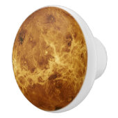 Venus Planet Solar System Libra Liebe Orange Keramikknauf (Rechts)