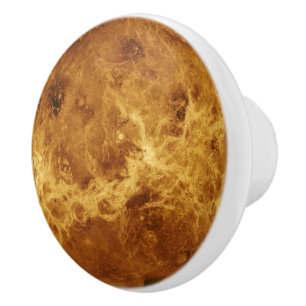 Venus Planet Solar System Libra Liebe Orange Keramikknauf