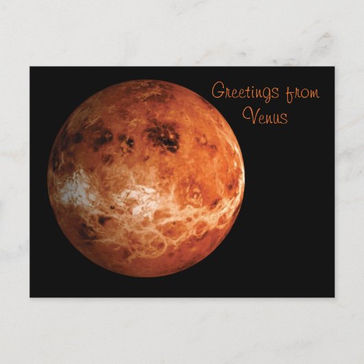 Venus Postkarte (Vorderseite)