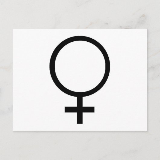 VENUS POSTKARTE (Vorderseite)