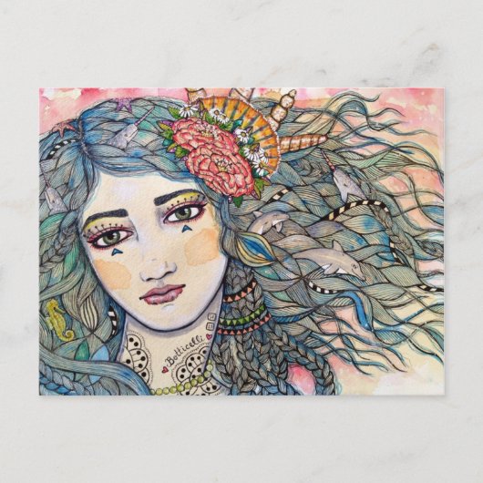 Venus Postkarte (Vorderseite)