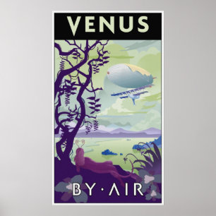 Venus-Reiseplakat Poster