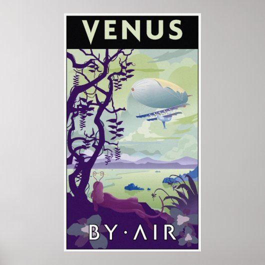 Venus-Reiseplakat Poster (Vorne)