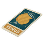 Venus Retro Galaxy UFO Magnet (Linke Seite)