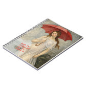 Venus Sandro Botticelli Notizbuch Notizblock (Linke Seite)