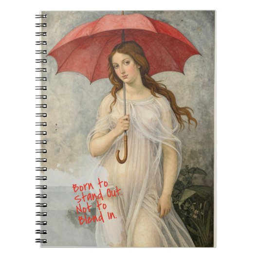 Venus Sandro Botticelli Notizbuch Notizblock (Vorderseite)