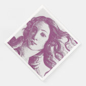 Venus * Sandro Botticelli Serviette (Ecke)
