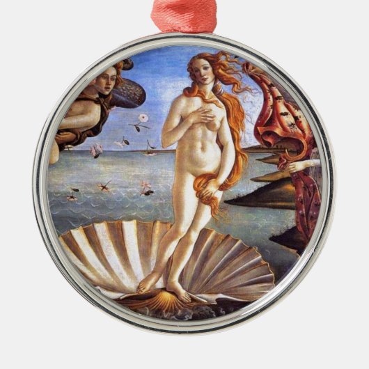 Venus Silbernes Ornament (Vorne)