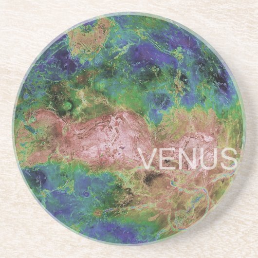 Venus, Sonnensystem Untersetzer (Vorne)
