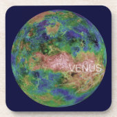 Venus, Sonnensystem Untersetzer (Vorderseite)