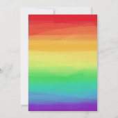 Venus-Symbole | Lesbische Hochzeit Einladung (Rückseite)