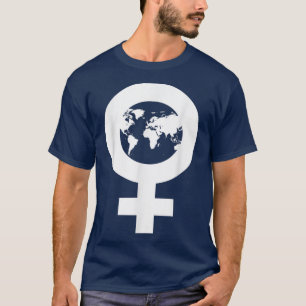 Venus-SymbolFeminismus Gleichberechtigung Frauen W T-Shirt