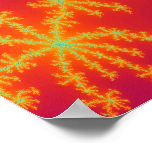 Venus Thunderstorm Print Poster (Ecke)