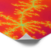 Venus Thunderstorm Print Poster (Ecke)