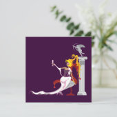 Venus- u. Eros-Einladungen Einladung (Stehend Vorderseite)