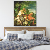 Venus und Adonis, 1580 Leinwanddruck (Insitu (Schlafzimmer))