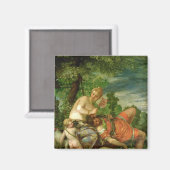 Venus und Adonis, 1580 Magnet (Vorderseite/Rückseite)
