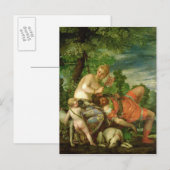 Venus und Adonis, 1580 Postkarte (Vorne/Hinten)