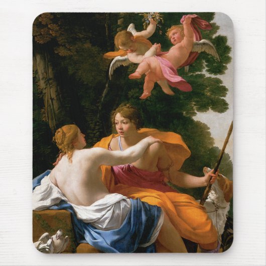 Venus und Adonis Mousepad (Vorne)