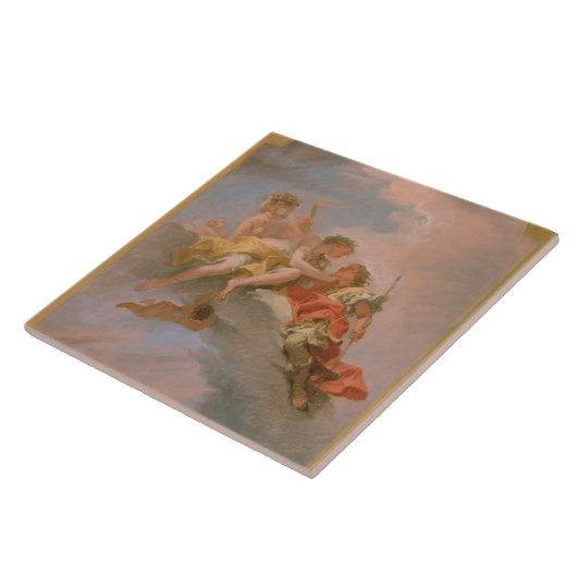 Venus und Adonis (Öl auf Leinwand) Fliese (Seite)