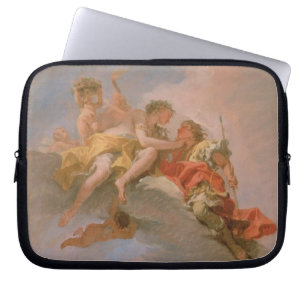 Venus und Adonis (Öl auf Leinwand) Laptopschutzhülle