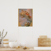 Venus und Adonis (Öl auf Leinwand) Poster (Küche)