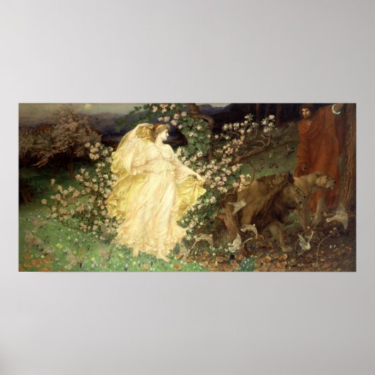 Venus und Anchises (1890) von William Richmond Poster (Vorne)