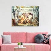 Venus und Anchises Leinwanddruck (Insitu (Wohnzimmer))