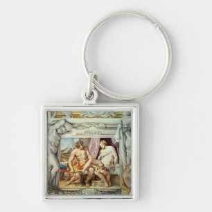 Venus und Anchises Schlüsselanhänger