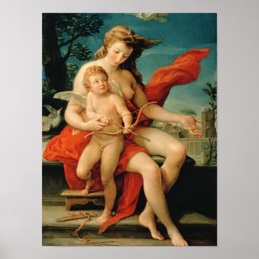 Venus und Cupid, 1785 Poster (Vorne)